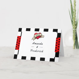 Rockabilly Wedding Programm