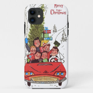Rockabilly Weihnachten Case-Mate iPhone Hülle
