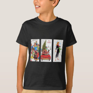 Rockabilly Weihnachten T-Shirt