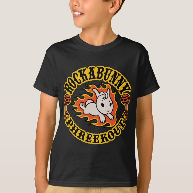 Rockabunny Phreekout! T-Shirt (Vorderseite)