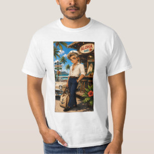 Rockachibi Bruce – Vintage Geschenkidee T-Shirt