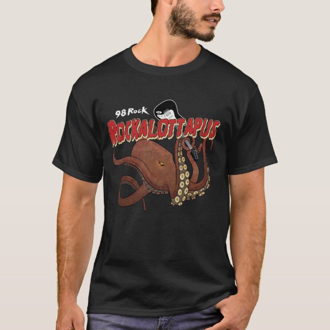 Rockalottapus offizielles Konzert T-Shirt (Vorderseite)