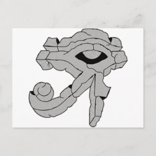 Rockauge Postkarte