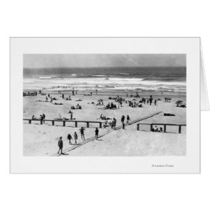 Rockaway, Oregon Beach Szene und Baden
