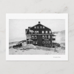 Rockaway, Oregon Lake Lytle Hotel Fotografie Postkarte