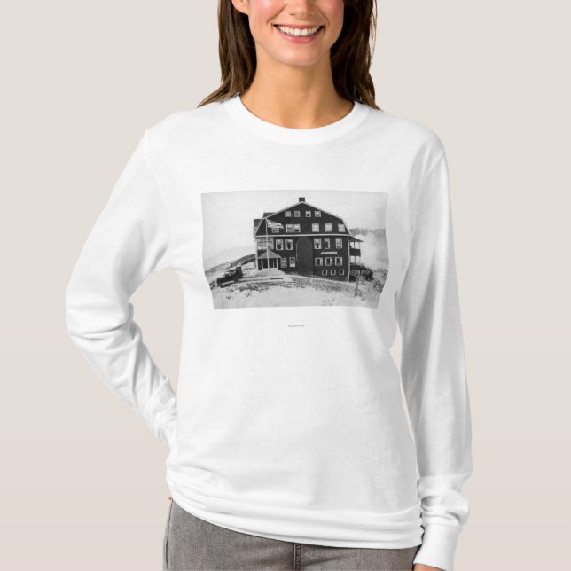 Rockaway, Oregon See Lytle Hotel-Fotografie T-Shirt (Vorderseite)