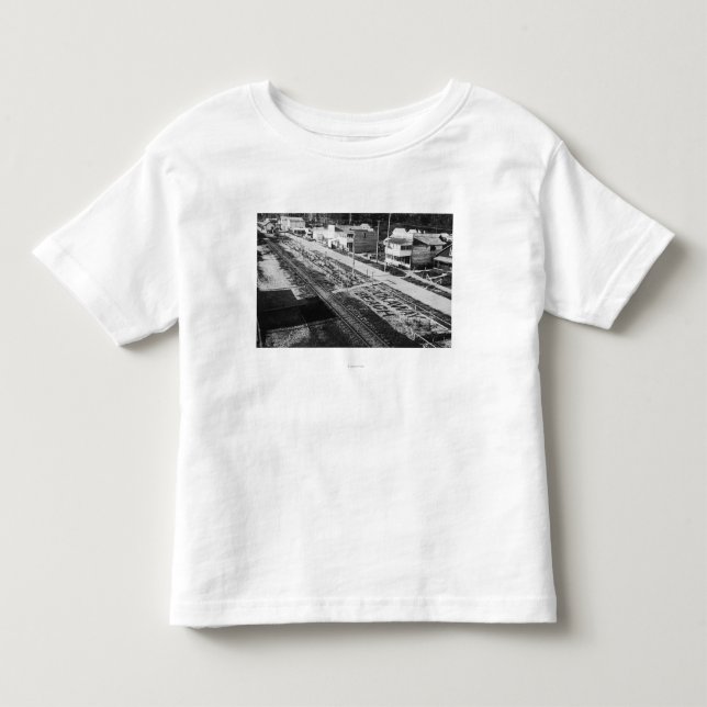 Rockaway, Oregon-Strand und Hauptstraße Photograp Kleinkind T-shirt (Vorderseite)