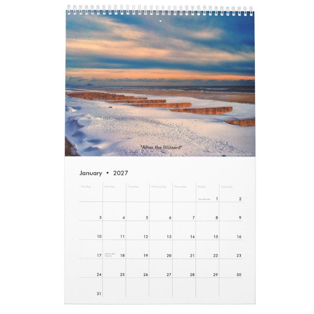 Rockaway Strand - ein Jahr in den Bildern Kalender (Jan 2027)
