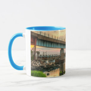 Rockaway Zug-Brücke Tasse