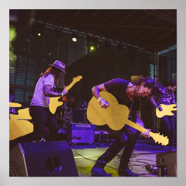 Rockband Poster (Vorne)