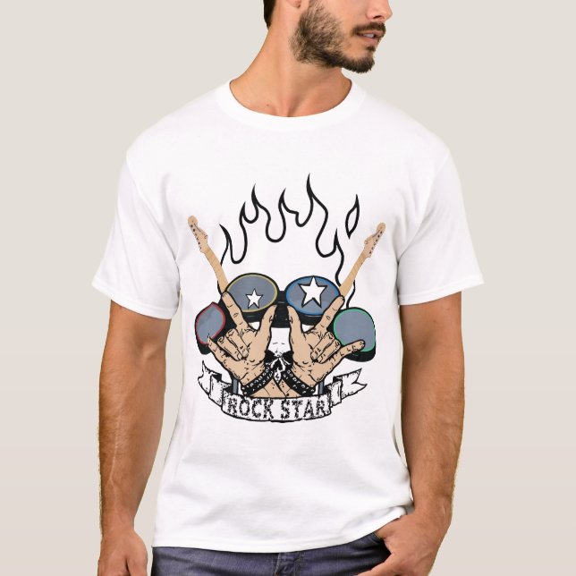 Rockband T-Shirt (Vorderseite)