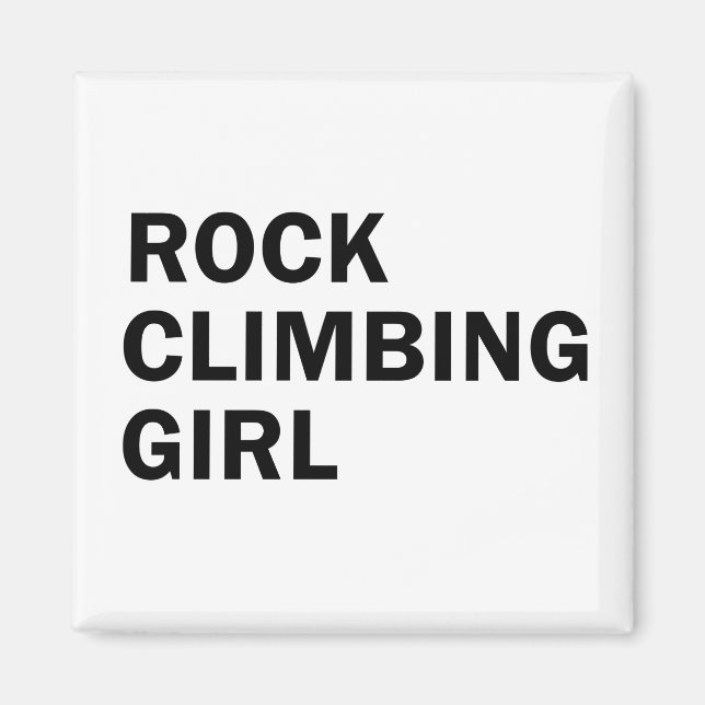 Rockclimbing Magnet (Vorne)