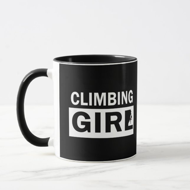 Rockclimbing Tasse (Links)