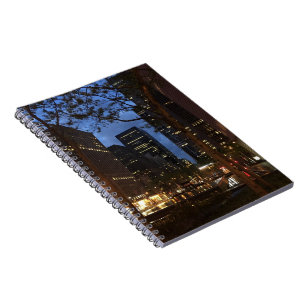 Rockefeller Center Dawn NYC Architecture New York Notizblock