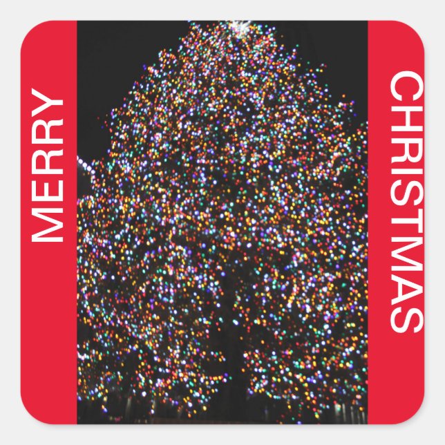 ROCKEFELLER CENTER TREE STICKER (Vorderseite)