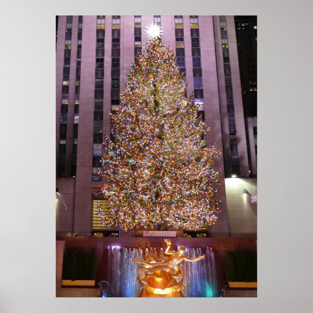 Rockefeller Plaza's Christmas Tree - Poster (Vorne)