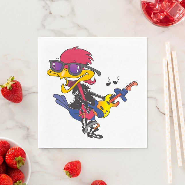 Rocker Bird Serviette (Von Creator hochgeladen)