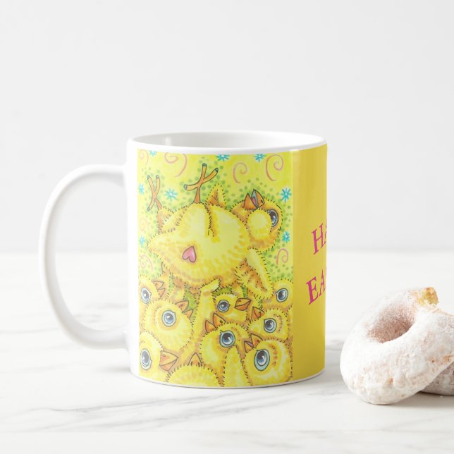 ROCKER CHICK MOSH PIT EASTER TASSE (Mit Donut)