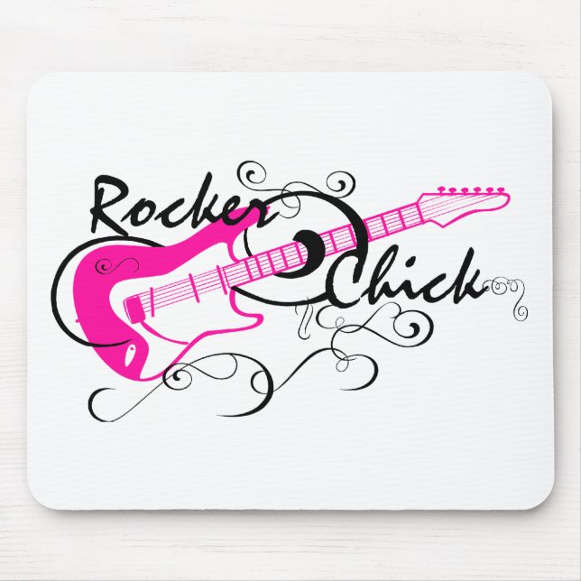 Rocker Chick Mousepad (Vorne)