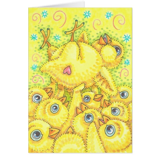 ROCKER CHICK, SPRING MOSH PIT NOTE CARD Verse (Vorne)