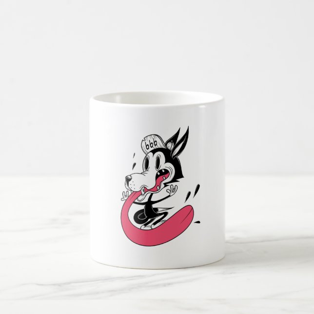 Rocker Dog Kaffeetasse (Mittel)