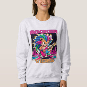 Rocker-Igel Sweatshirt