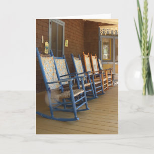 Rocker in einer Reihe - Martha's Vineyard Karte