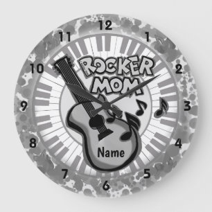 Rocker-Mutter-Uhr Große Wanduhr