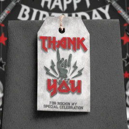 Rocker - Rock Themed Favor-Tag Geschenkanhänger