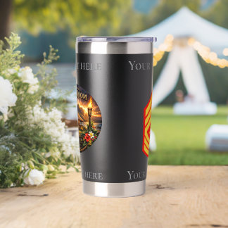 Rocker Room MCBH SNCO Club 20 oz Becher