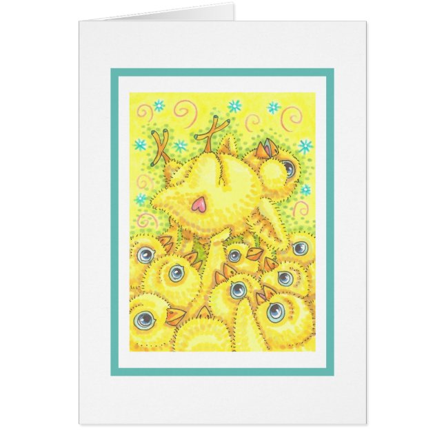 ROCKER-SCHICK, OSTMOSH-PIT-NOTE GREETKARTE V (Vorne)