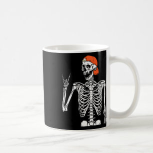 Rocker Skeleton Hand Rock on Costume Fun Halloween Kaffeetasse