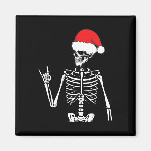 Rocker Skeleton Hand Rock on Costume Fun Weihnacht Magnet