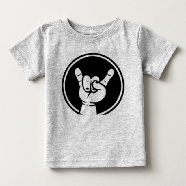 Rockerbaby Baby T-shirt (Vorderseite)