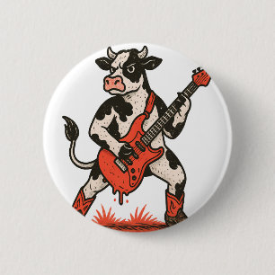Rockerkuh, Kuh Gitarre spielen Button