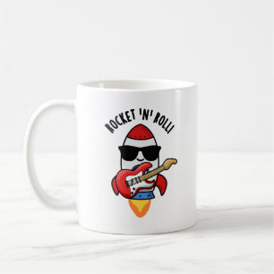Rocket and Roll Funny Rocket Puff Kaffeetasse