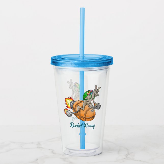 Rocket Bunny Acryltrinkbecher (Vorderseite)