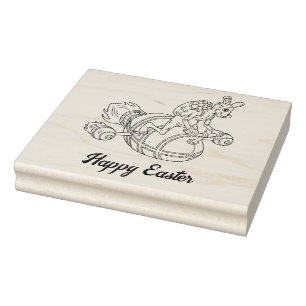 Rocket Bunny Gummistempel