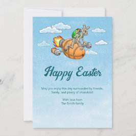 Rocket Bunny's Oster Feiertagskarte