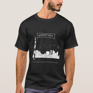 Rocket City Shirt Alabama Huntsville Space Moon Ae