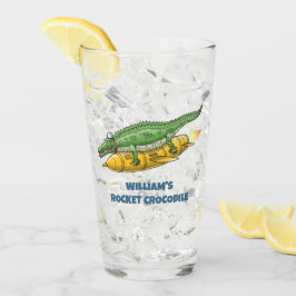 Rocket Crocodile Glas