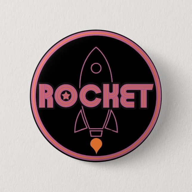 Rocket-Knopf! Button (Vorderseite)