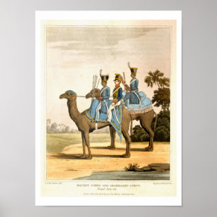 Rocket-Korps und Dromedary-Korps, bengalische Poster