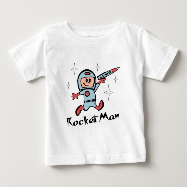 Rocket Man Baby T-shirt (Vorderseite)