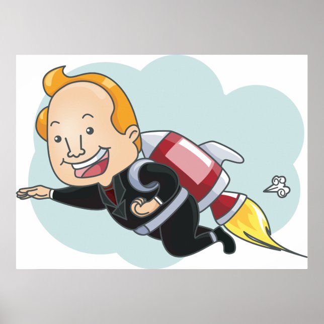 Rocket Man Poster (Vorne)