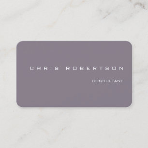 Rocket Metallic Gray Charming Business Card Visitenkarte
