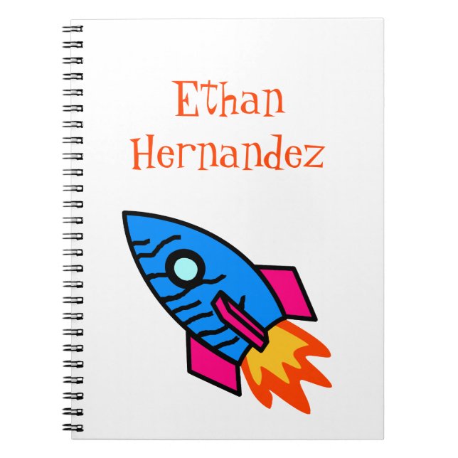 Rocket-Notebook Notizblock (Vorderseite)