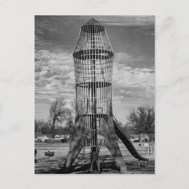 Rocket Postkarte (Vorderseite)