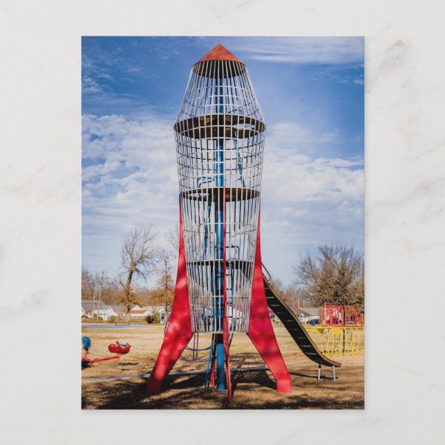 Rocket Postkarte (Vorderseite)