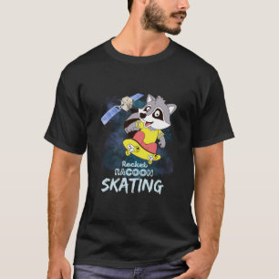 Rocket Racoon Skaten T-Shirt